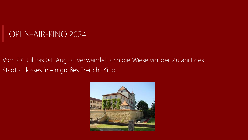 OpenAir-Kino 2024